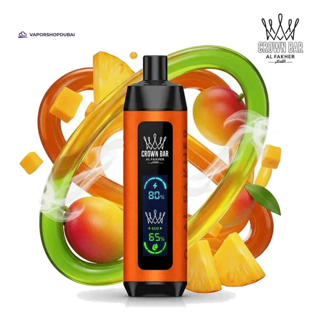 Buy AL FAKHER Crown Bar AL FAKHER 8000 Pro DTL 8000Puffs Dual Mode Disposable Vape Dubai same-day delivery