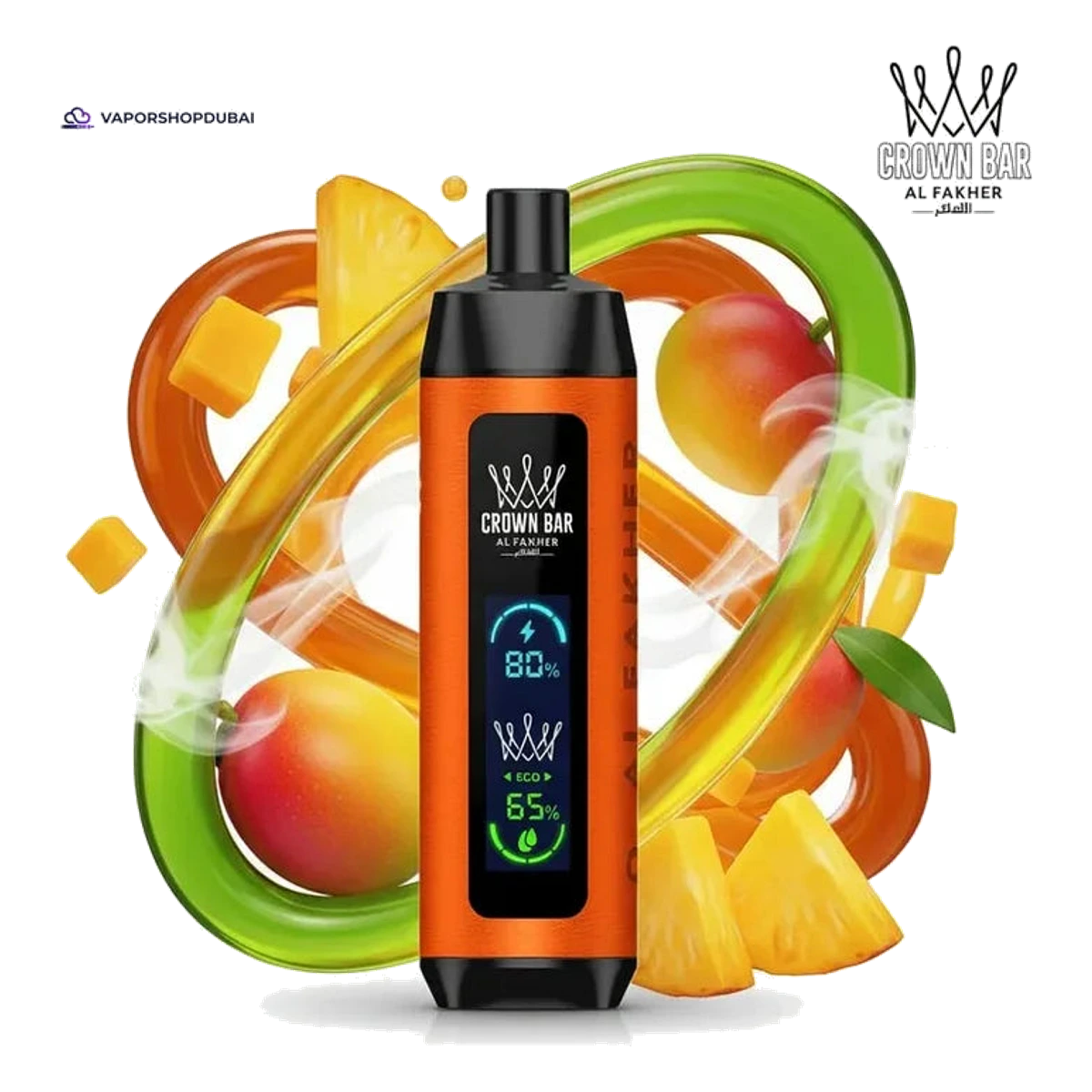 Buy AL FAKHER Crown Bar AL FAKHER 8000 Pro DTL 8000Puffs Dual Mode Disposable Vape Dubai same-day delivery