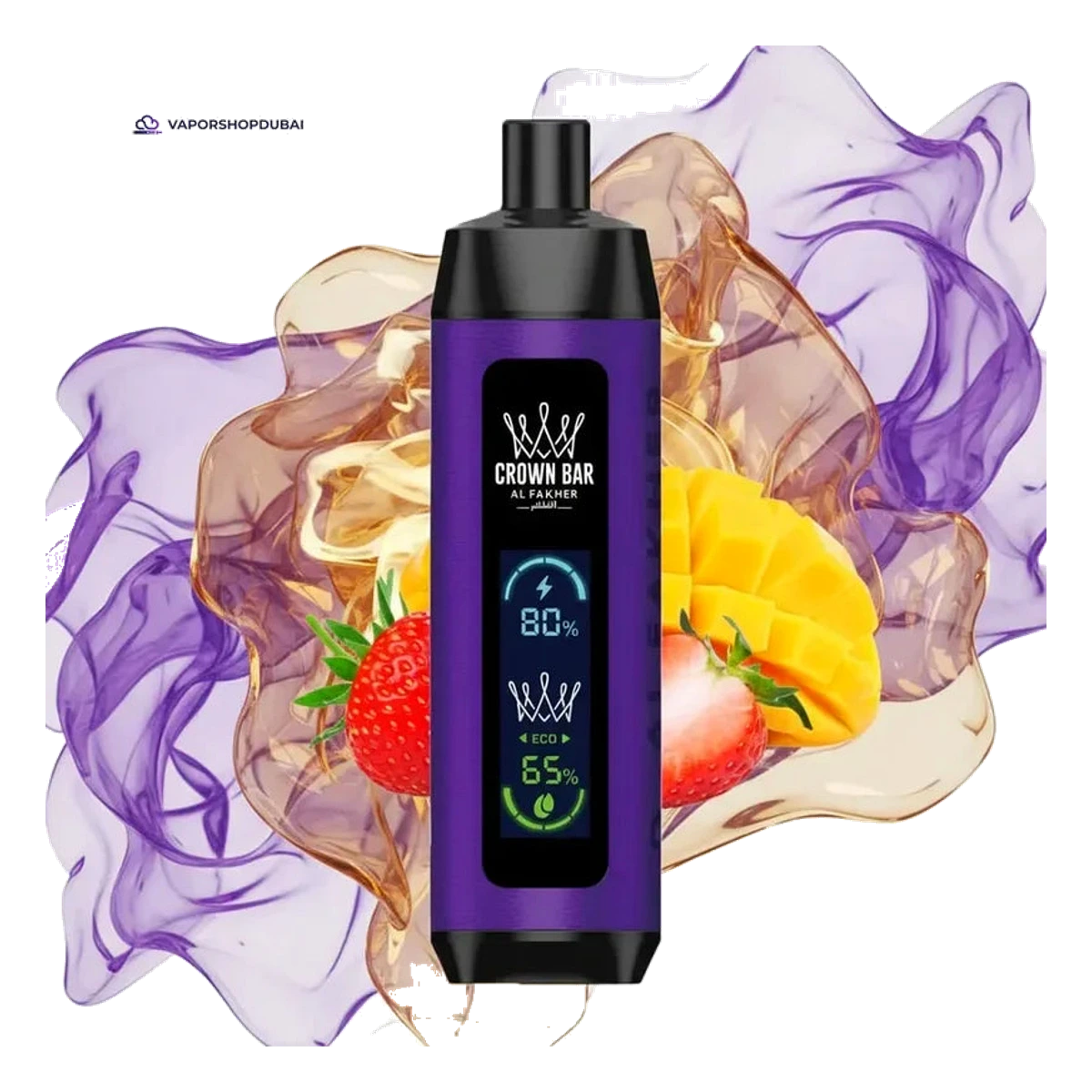 Buy AL FAKHER Crown Bar AL FAKHER 8000 Pro DTL 8000Puffs Dual Mode Disposable Vape Dubai same-day delivery
