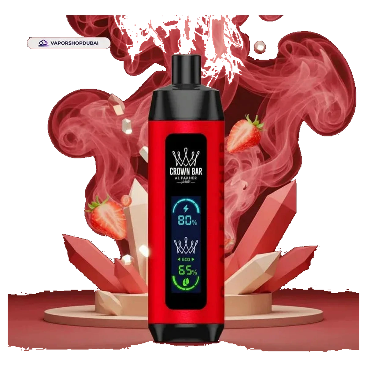 Crown Bar AL FAKHER 8000 Pro DTL 8000Puffs Dual Mode Disposable Vape UAE — Buy Dubai | Emirates Vapor