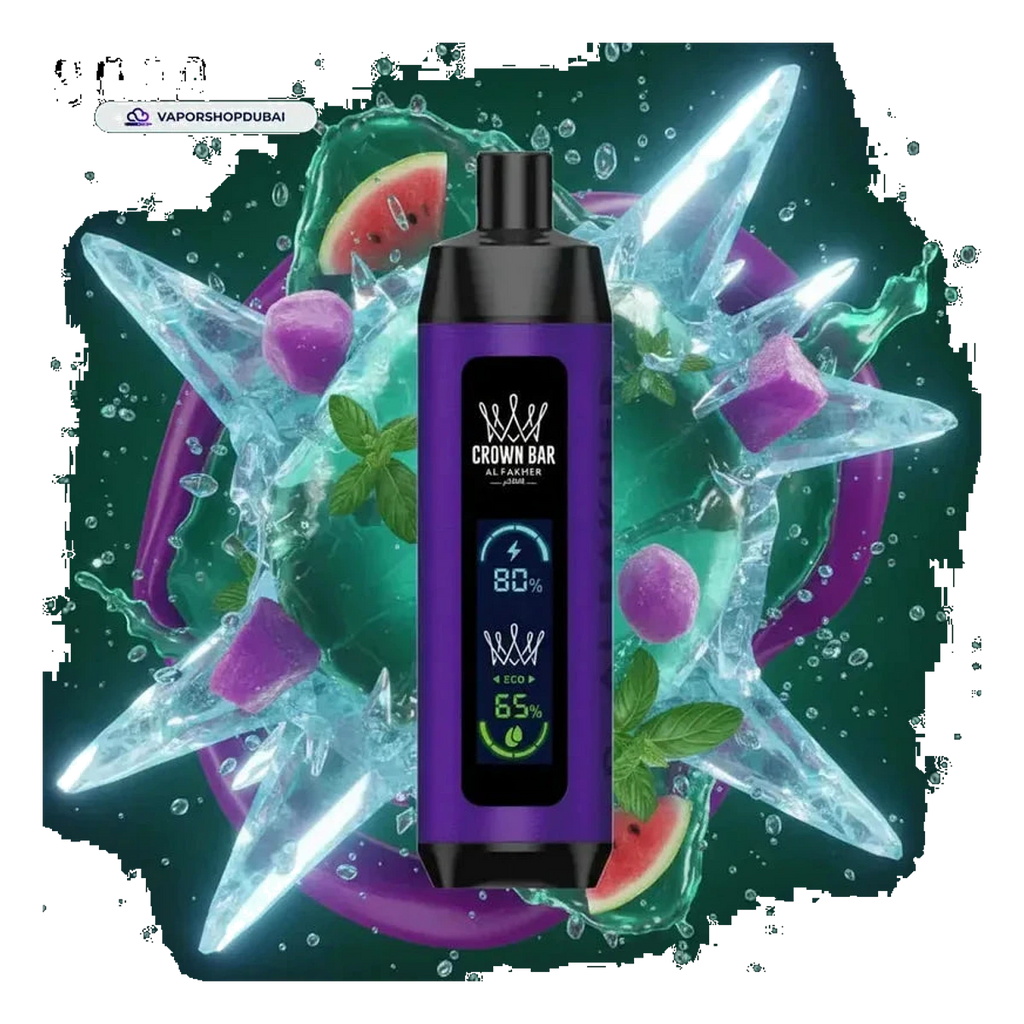 Crown Bar AL FAKHER 8000 Pro DTL 8000Puffs Dual Mode Disposable Vape UAE — Buy Dubai | Emirates Vapor