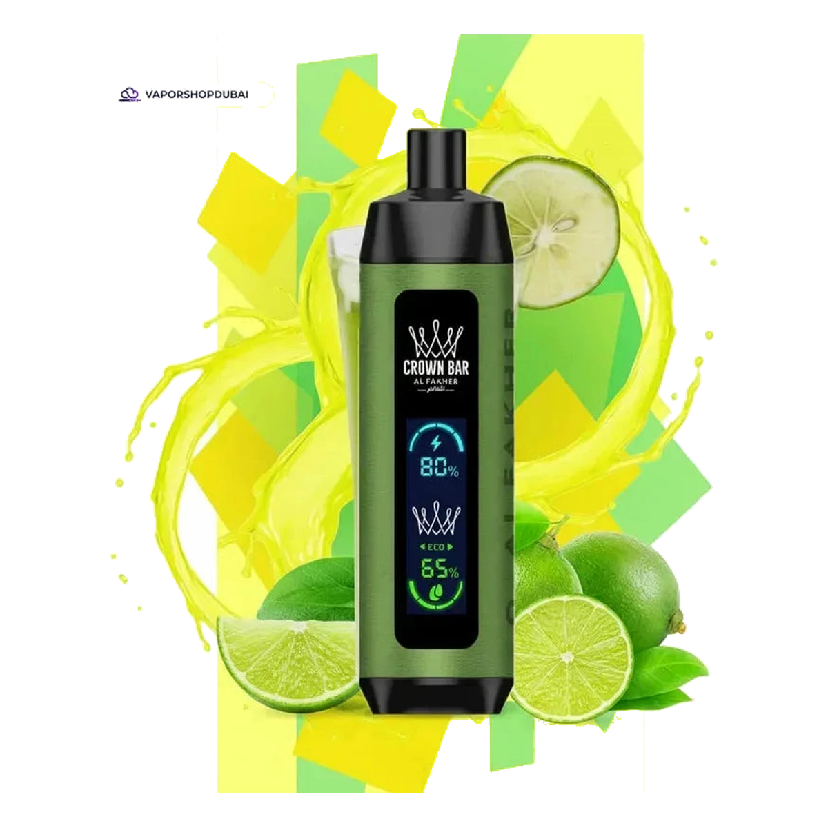 Crown Bar AL FAKHER 8000 Pro DTL 8000Puffs Dual Mode Disposable Vape flavors UAE | Emirates Vapor Dubai