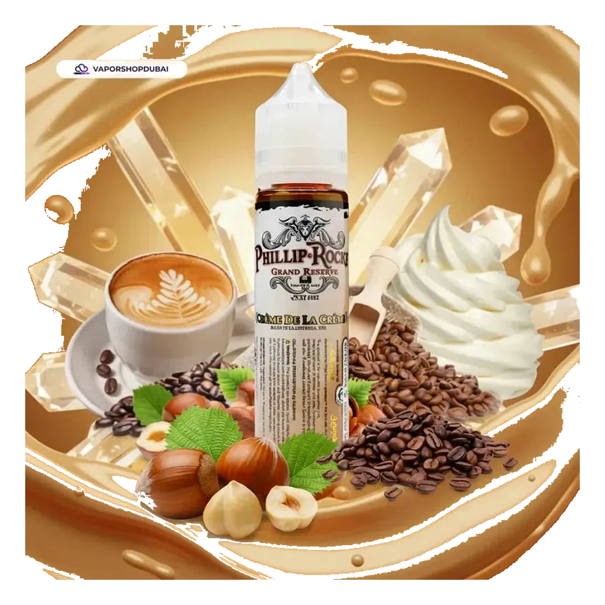 Creme De La Creme By Phillip Rocke Grand Reserve 60Ml / options UAE | Emirates Vapor Dubai