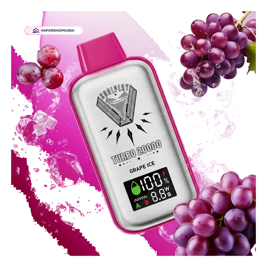 Buy Emirates Vapor Coolplay Turbo 20000 Puffs Disposable Vape Dubai same-day delivery