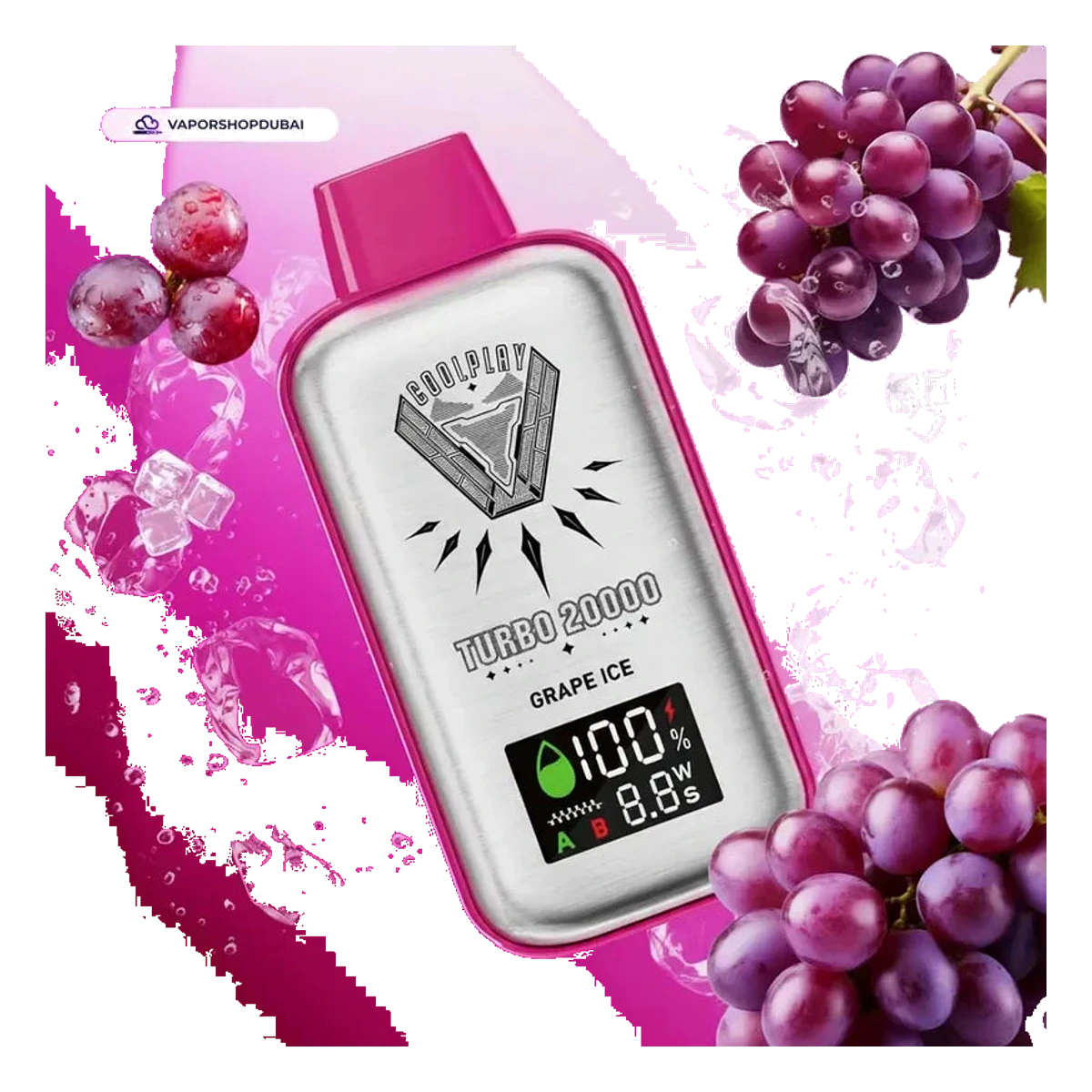 Buy Emirates Vapor Coolplay Turbo 20000 Puffs Disposable Vape Dubai same-day delivery