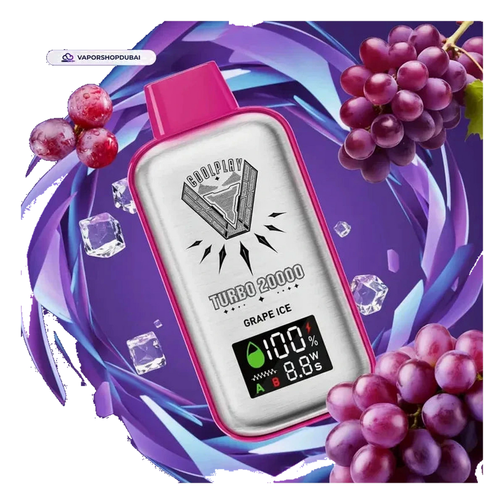 Coolplay Turbo 20000 Puffs Disposable Vape Uae — AED 45 | Emirates Vapor