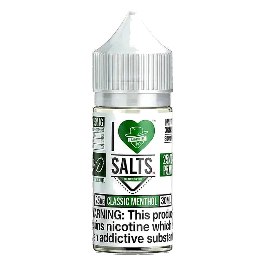 Buy Emirates Vapor CLASSIC MENTHOL I Love Salts by Mad Hatter Juice Dubai same-day delivery