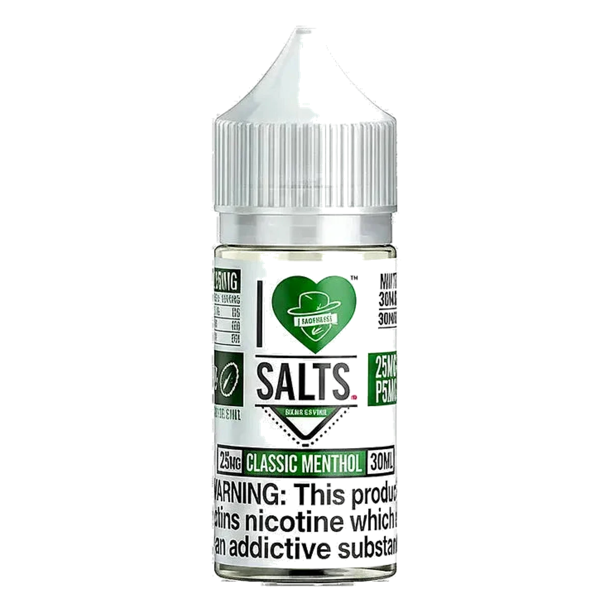 Buy Emirates Vapor CLASSIC MENTHOL I Love Salts by Mad Hatter Juice Dubai same-day delivery