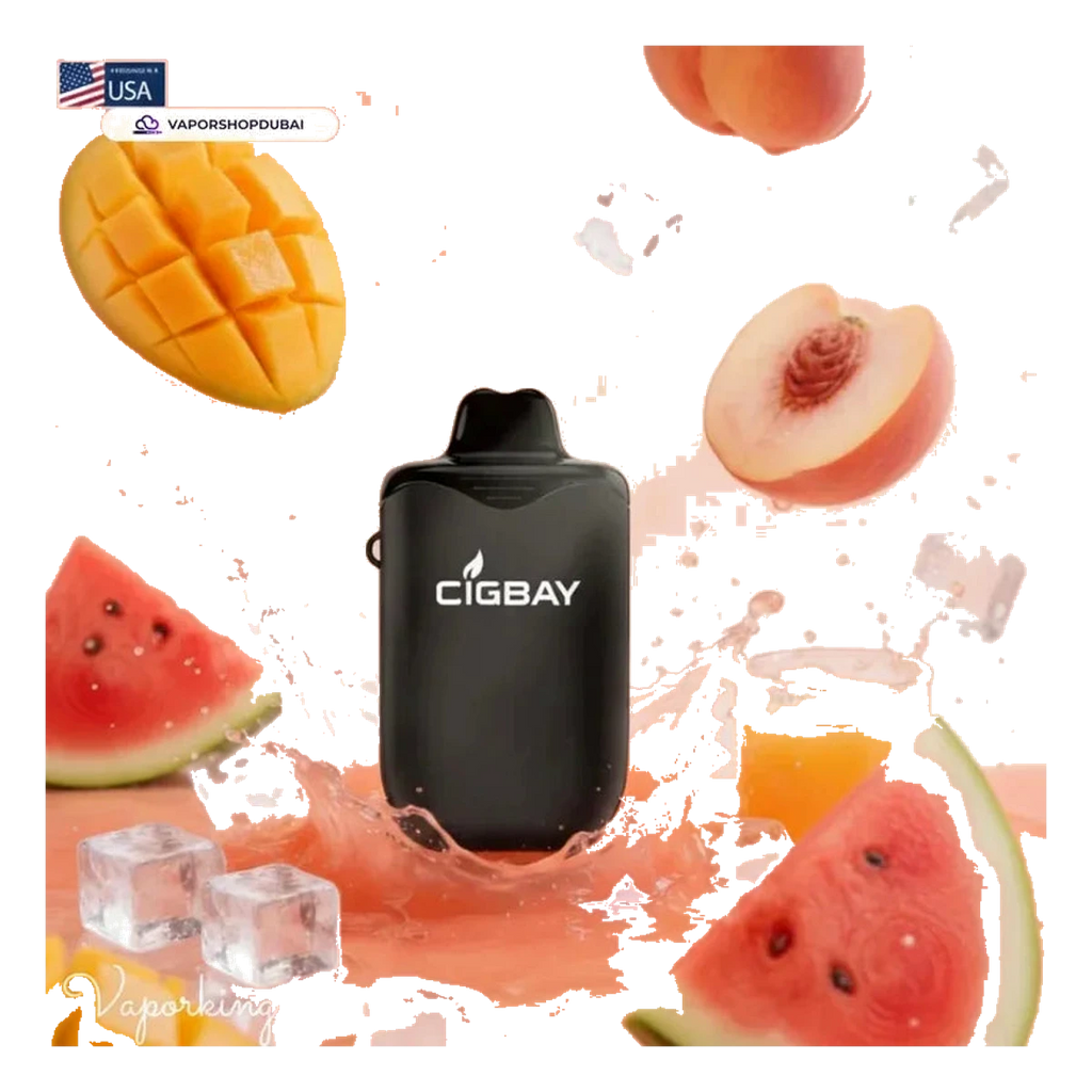 Cigbay 26000 Puffs Disposable Vape Kit 20mg flavors UAE | Emirates Vapor Dubai