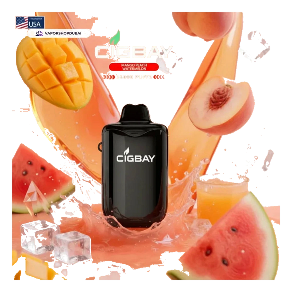 Cigbay 26000 Puffs Disposable Vape Kit 20mg best price UAE — ESMA certified