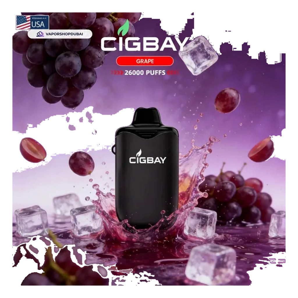 Cigbay 26000 Puffs Disposable Vape Kit 20Mg Uae — AED 30 | Emirates Vapor