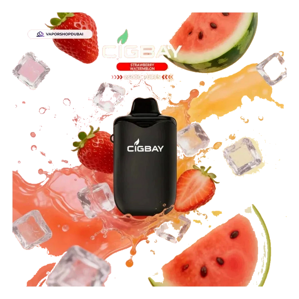 Cigbay 26000 Puffs Disposable Vape Kit 20mg best price UAE — ESMA certified