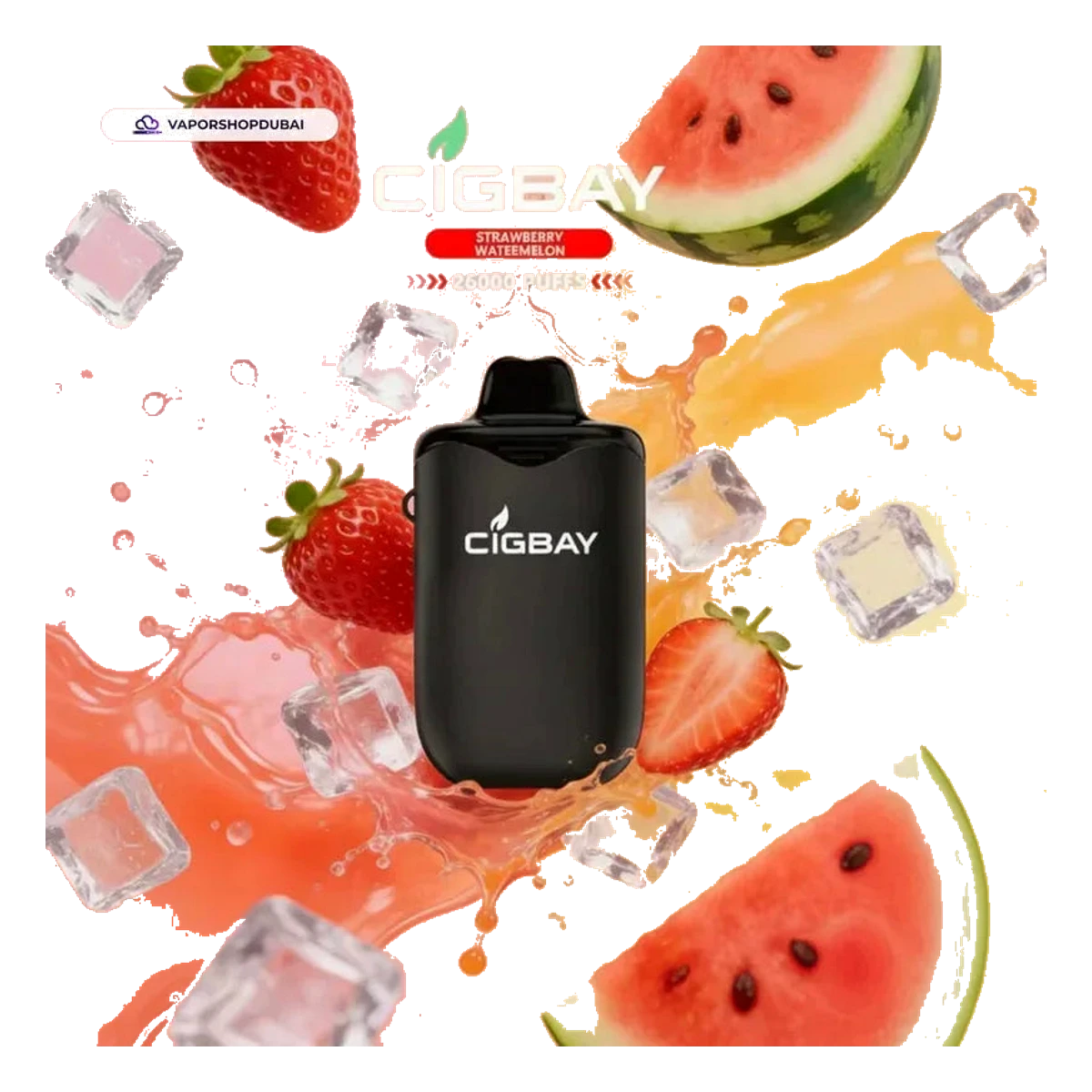 Cigbay 26000 Puffs Disposable Vape Kit 20mg best price UAE — ESMA certified