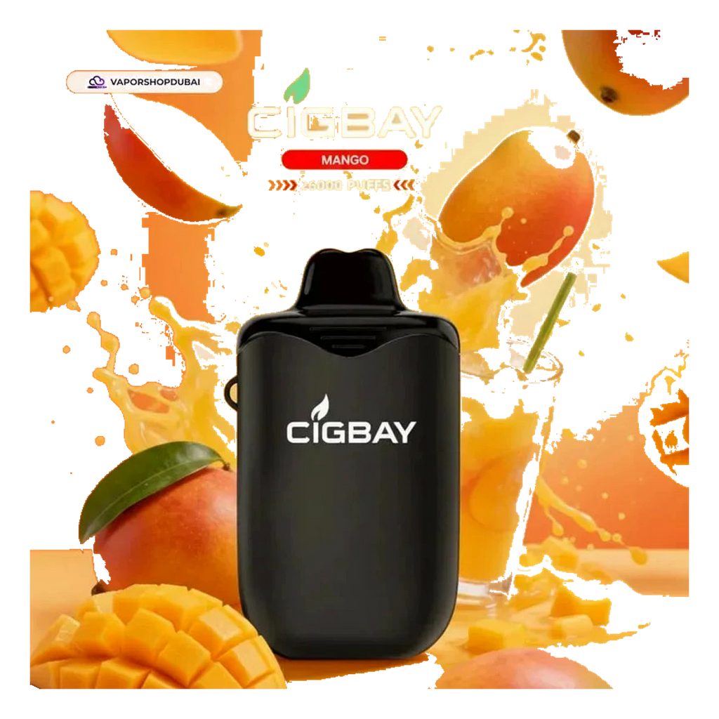 Cigbay 26000 Puffs Disposable Vape Kit 20mg flavors UAE | Emirates Vapor Dubai