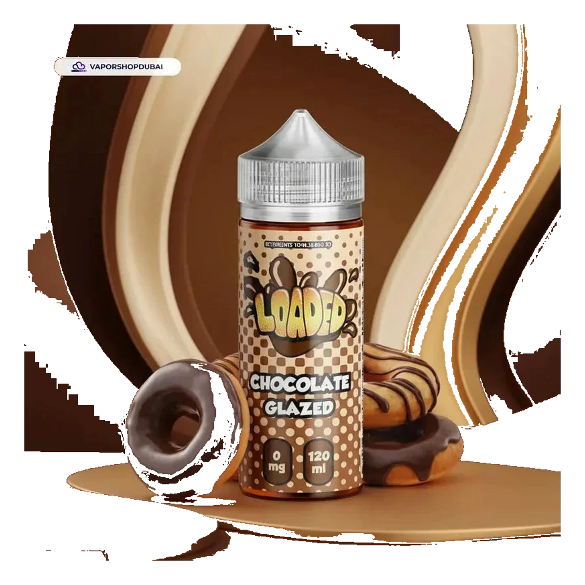 Buy Emirates Vapor Chocolate Glazed Donuts By Loaded Dubai same-day delivery