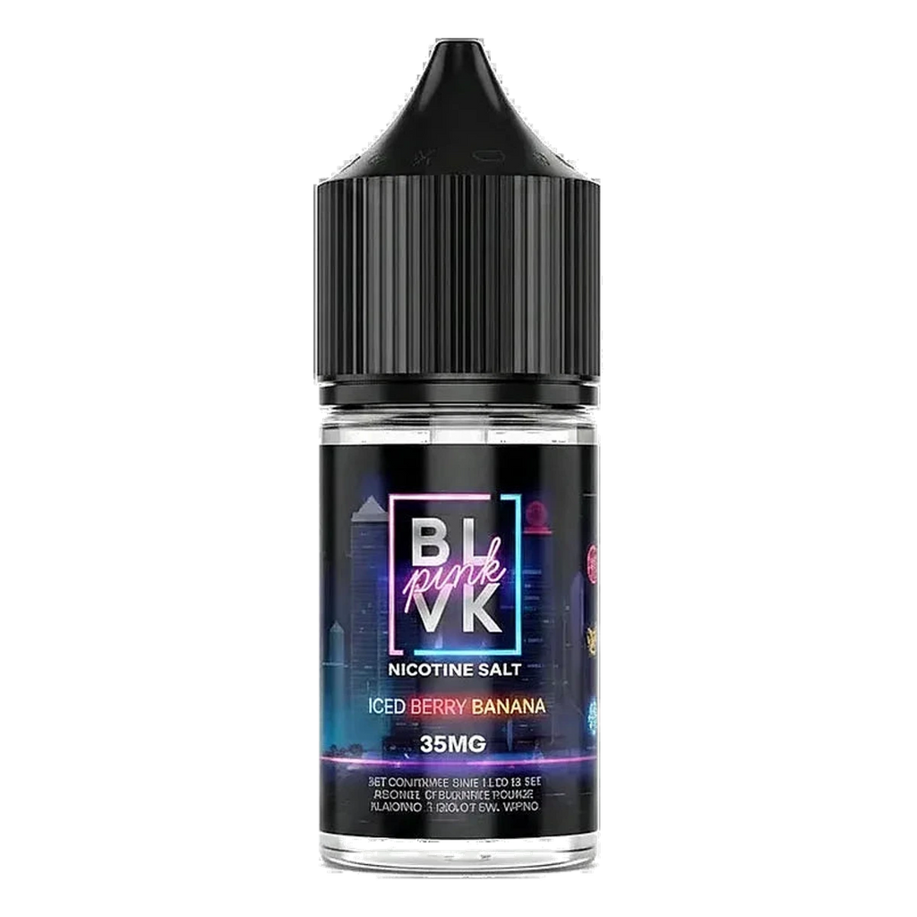 Buy Emirates Vapor BLVK Unicorn Salt Iced Berry banana by BLVK Pink Salt Series 30ml Dubai same-day delivery