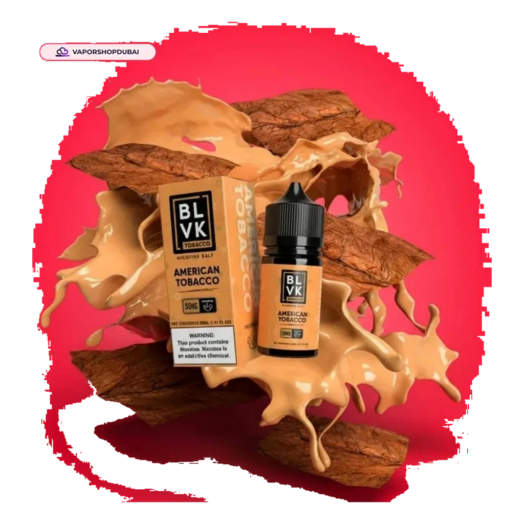 BLVK Nicotine Salt 50mg 30ml flavors UAE | Emirates Vapor Dubai