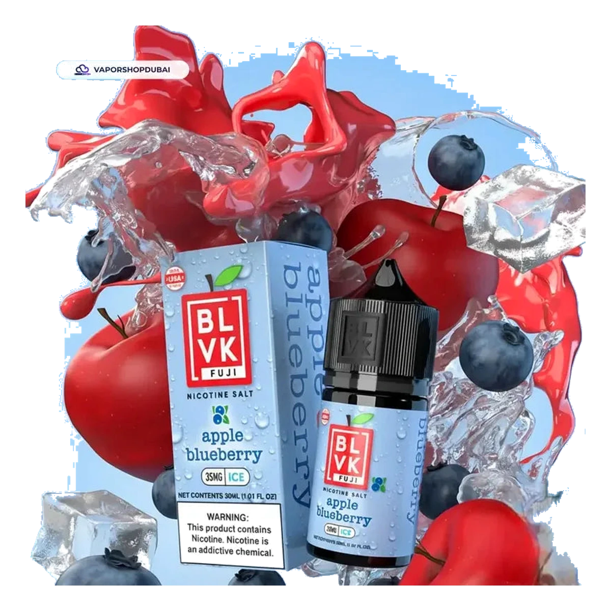 BLVK Nicotine Salt 50mg 30ml UAE