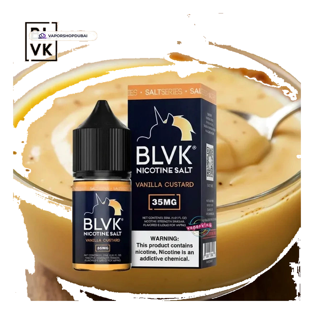 BLVK Nicotine Salt 50mg 30ml flavors UAE | Emirates Vapor Dubai