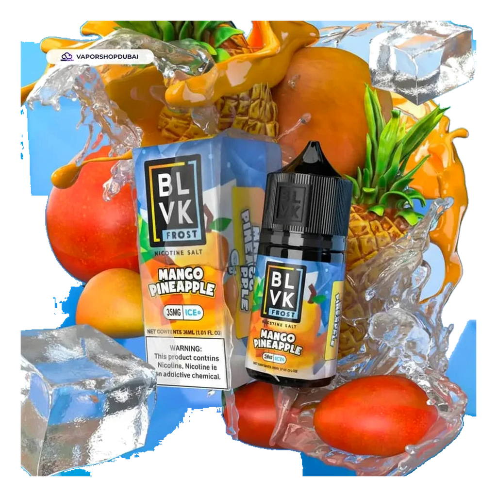 BLVK Nicotine Salt 50mg 30ml flavors UAE | Emirates Vapor Dubai