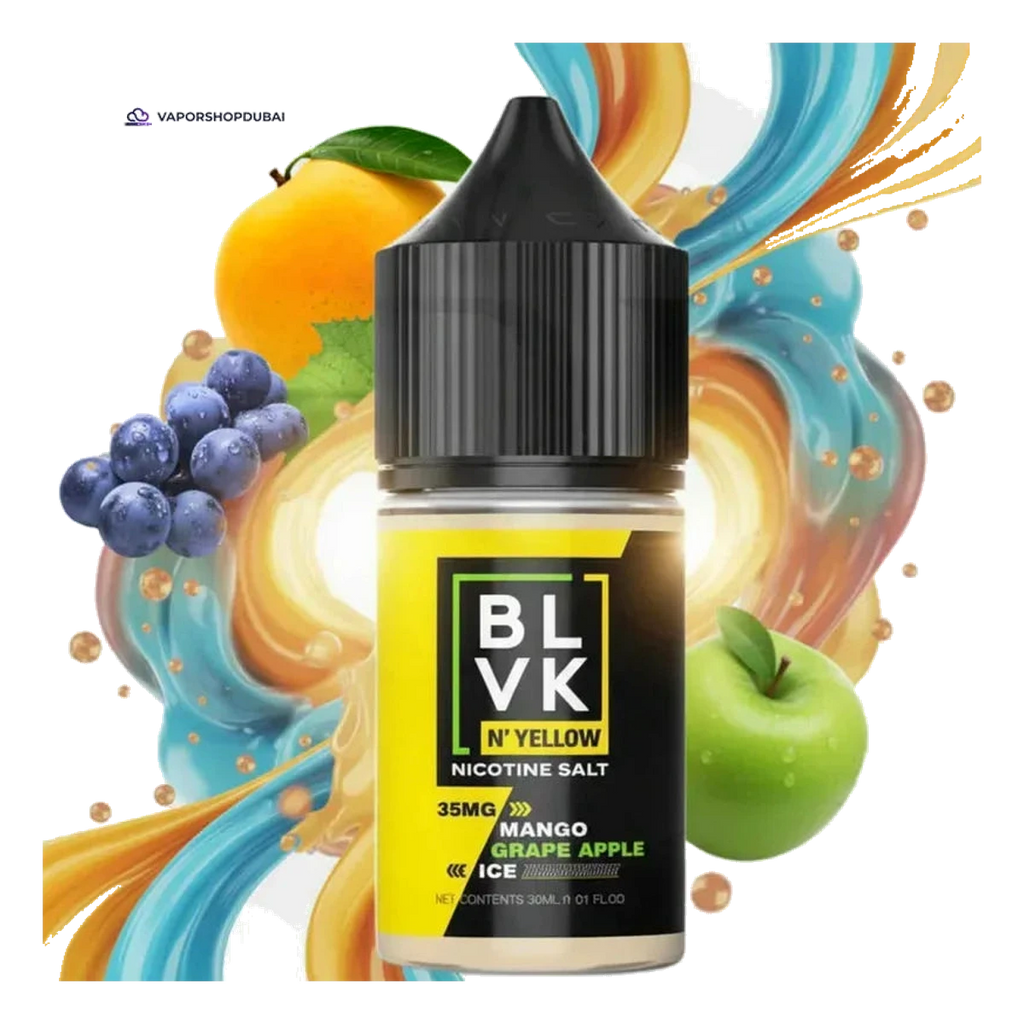 Buy Emirates Vapor BLVK Nicotine Salt 50mg 30ml Dubai same-day delivery