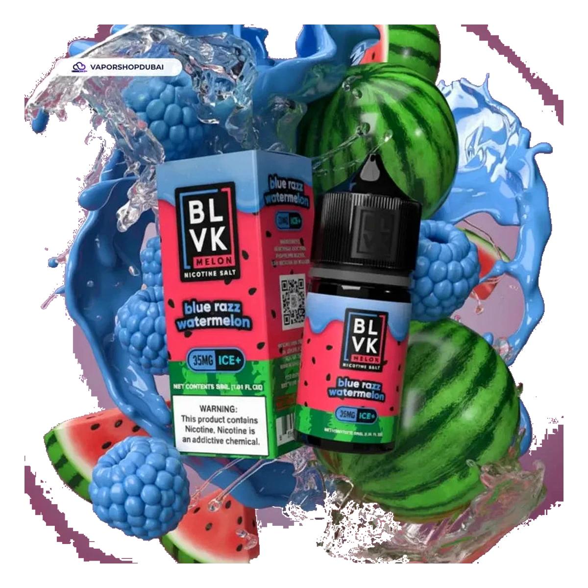 BLVK Melon Saltnic Ice 30ml in UAE