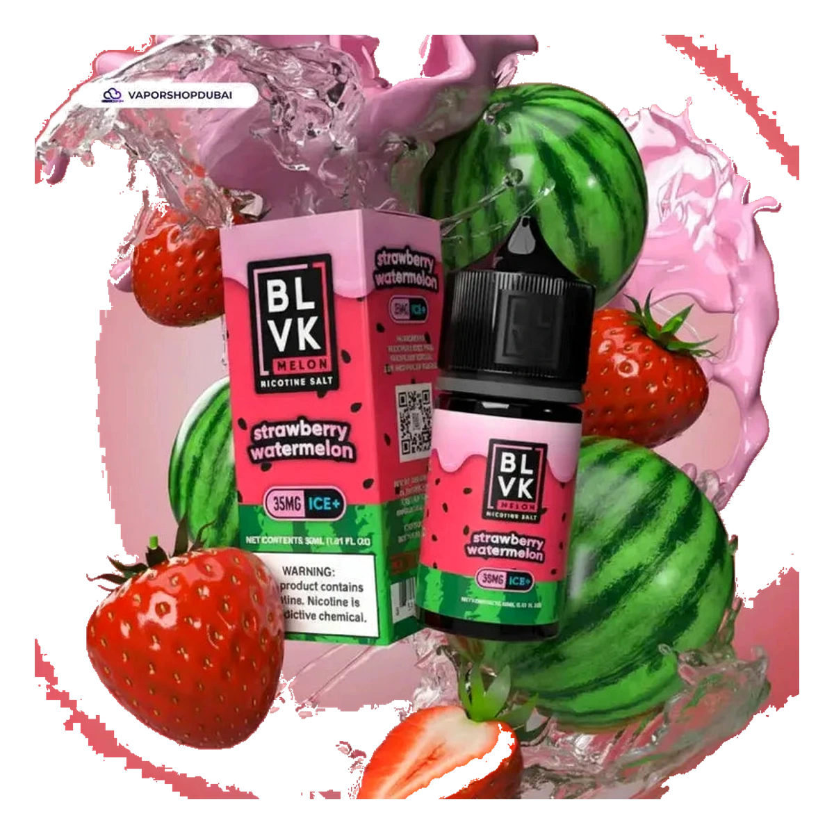 BLVK Melon Saltnic Ice 30ml in UAE