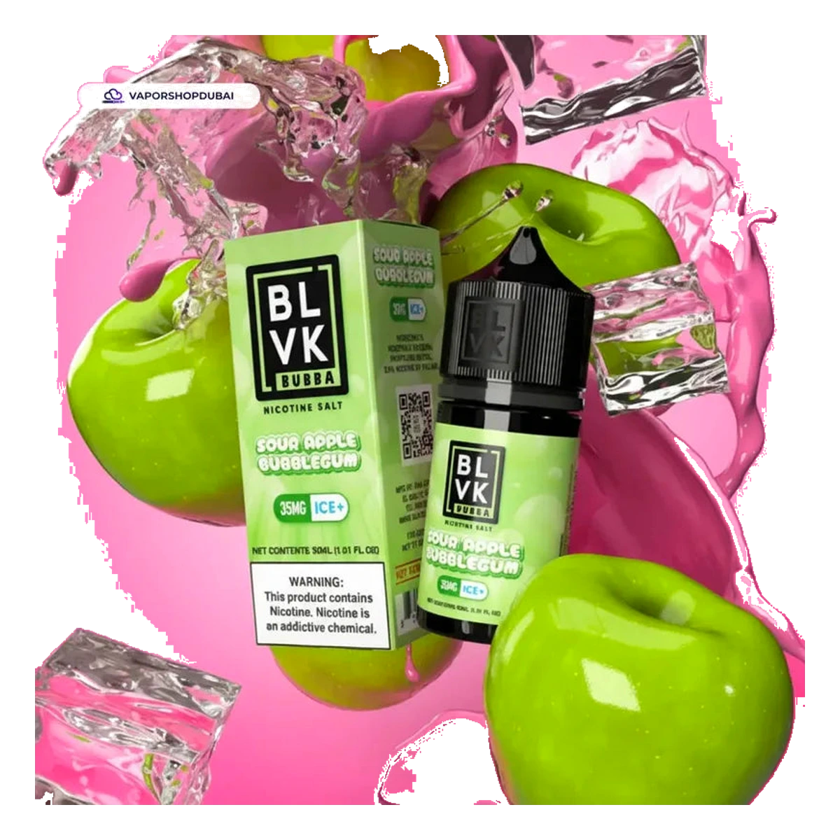 BLVK Bubba Ice Saltnic 30ml E-JUICE flavors UAE | Emirates Vapor Dubai