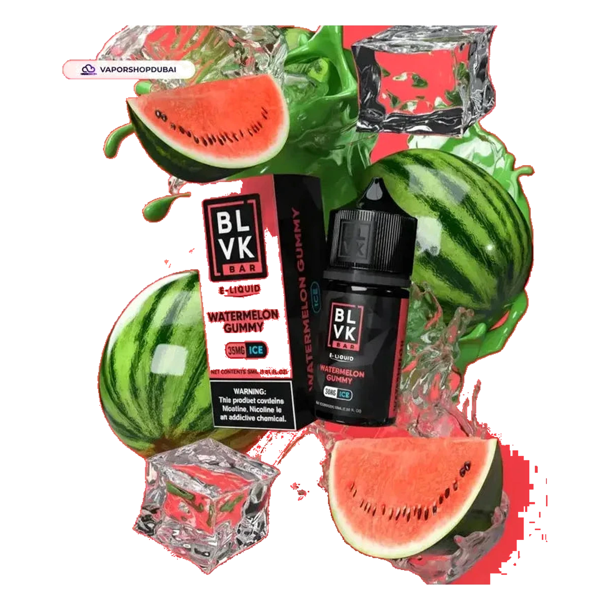 Blvk Bar Saltnic 30ml E-liquid 35mg and 50mg flavors UAE | Emirates Vapor Dubai