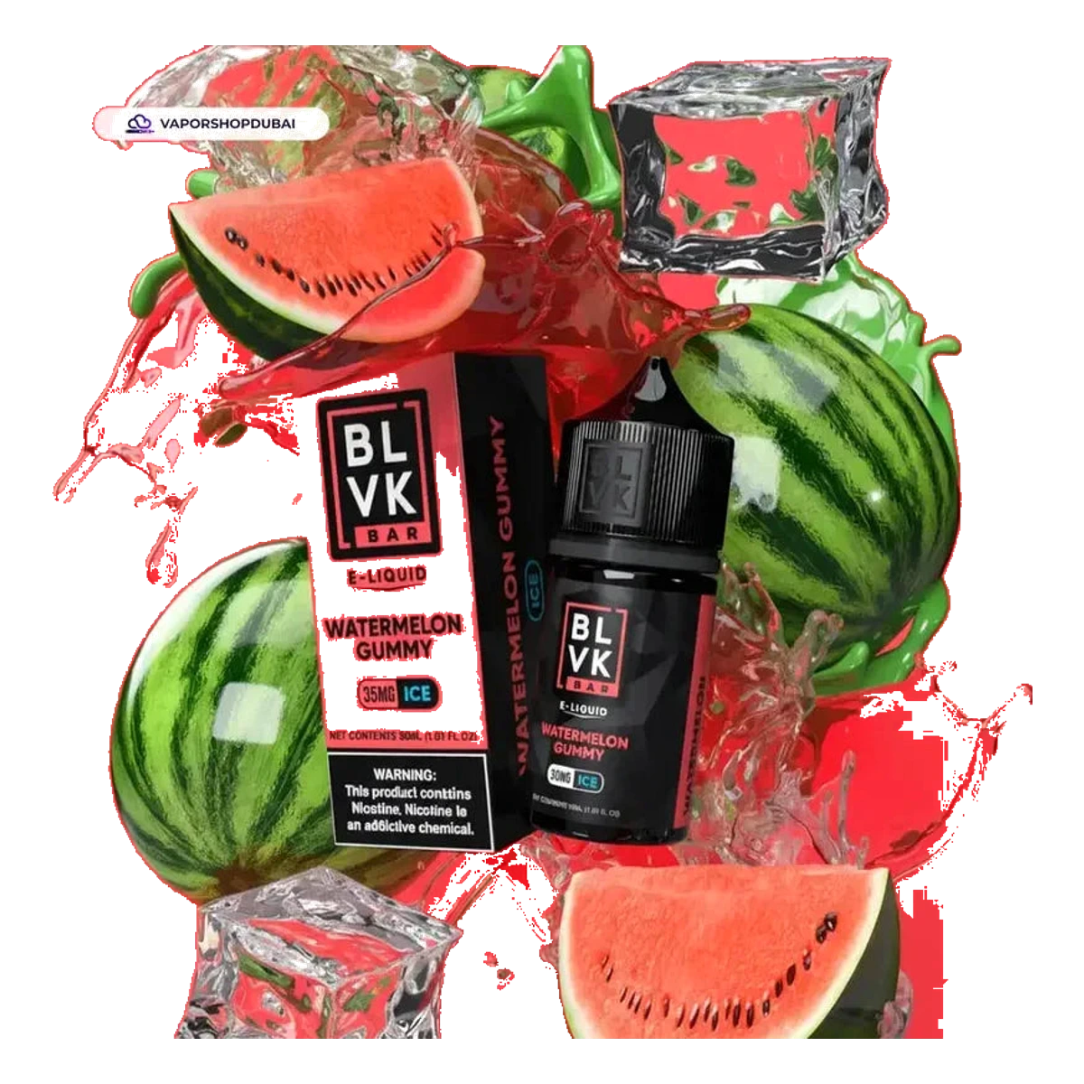 Blvk Bar Saltnic 30ml E-liquid 35mg and 50mg flavors UAE | Emirates Vapor Dubai