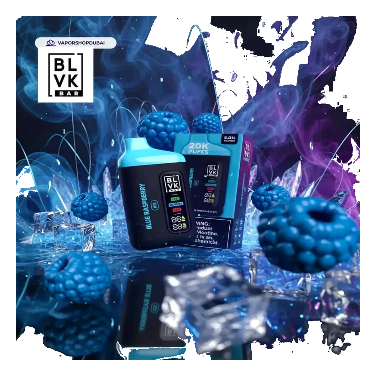 Blvk Bar 20000 Puffs Disposable Vape flavors UAE | Emirates Vapor Dubai