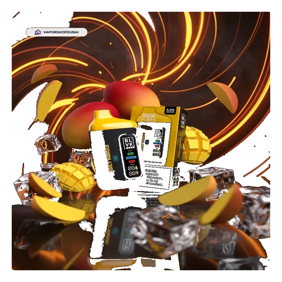 Buy Emirates Vapor Blvk Bar 20000 Puffs Disposable Vape Dubai same-day delivery