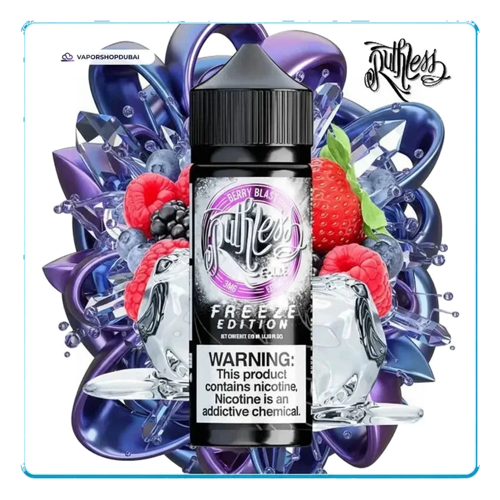 Buy Emirates Vapor Berry Blast Freeze Edition By Ruthless 120Ml Dubai same-day delivery