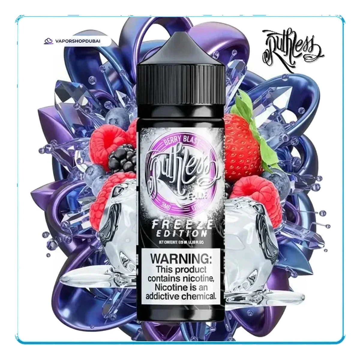 Buy Emirates Vapor Berry Blast Freeze Edition By Ruthless 120Ml Dubai same-day delivery