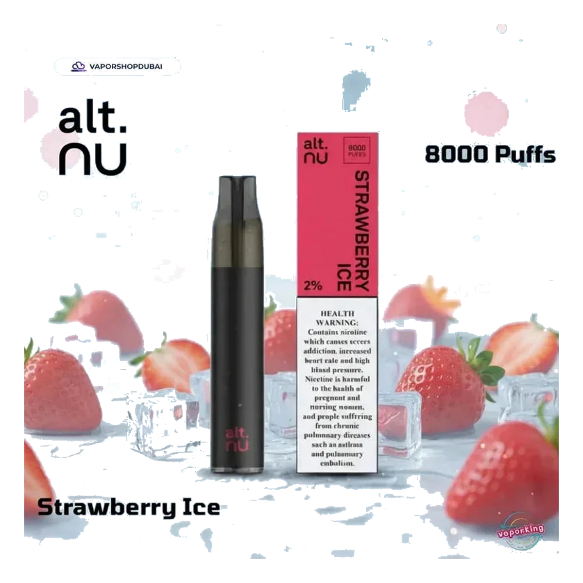 Buy Emirates Vapor Alt Nu 8000 Puffs Disposable Vape 20mg Dubai same-day delivery