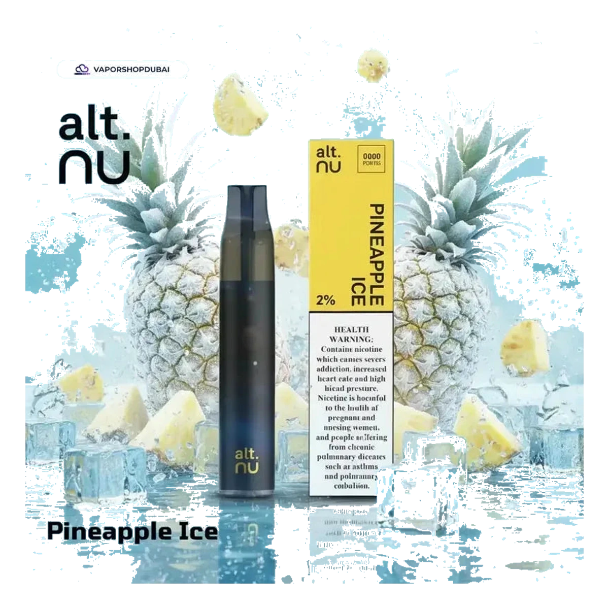 Alt Nu 8000 Puffs Disposable Vape 20mg in DUBAI, UAE | Emirates Vapor UAE