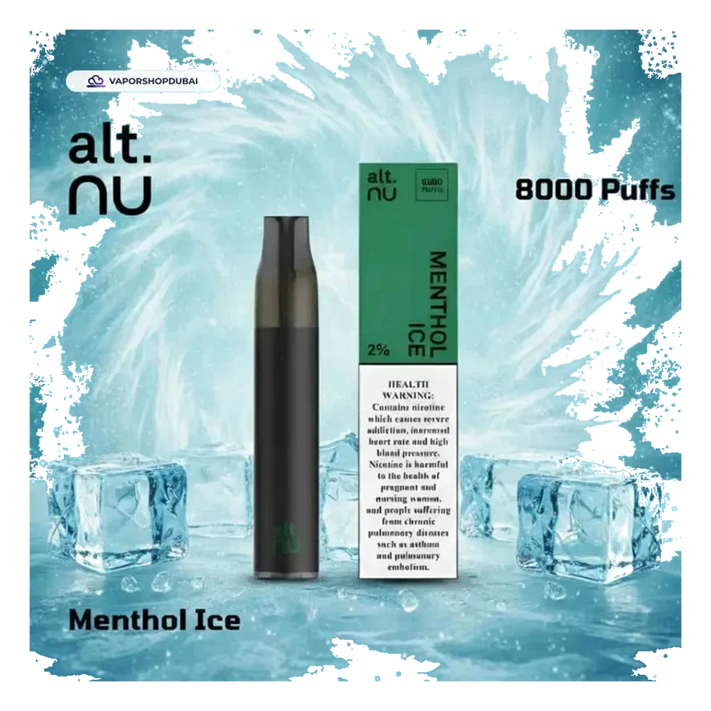 Alt Nu 8000 Puffs Disposable Vape 20mg in DUBAI, UAE | Emirates Vapor UAE