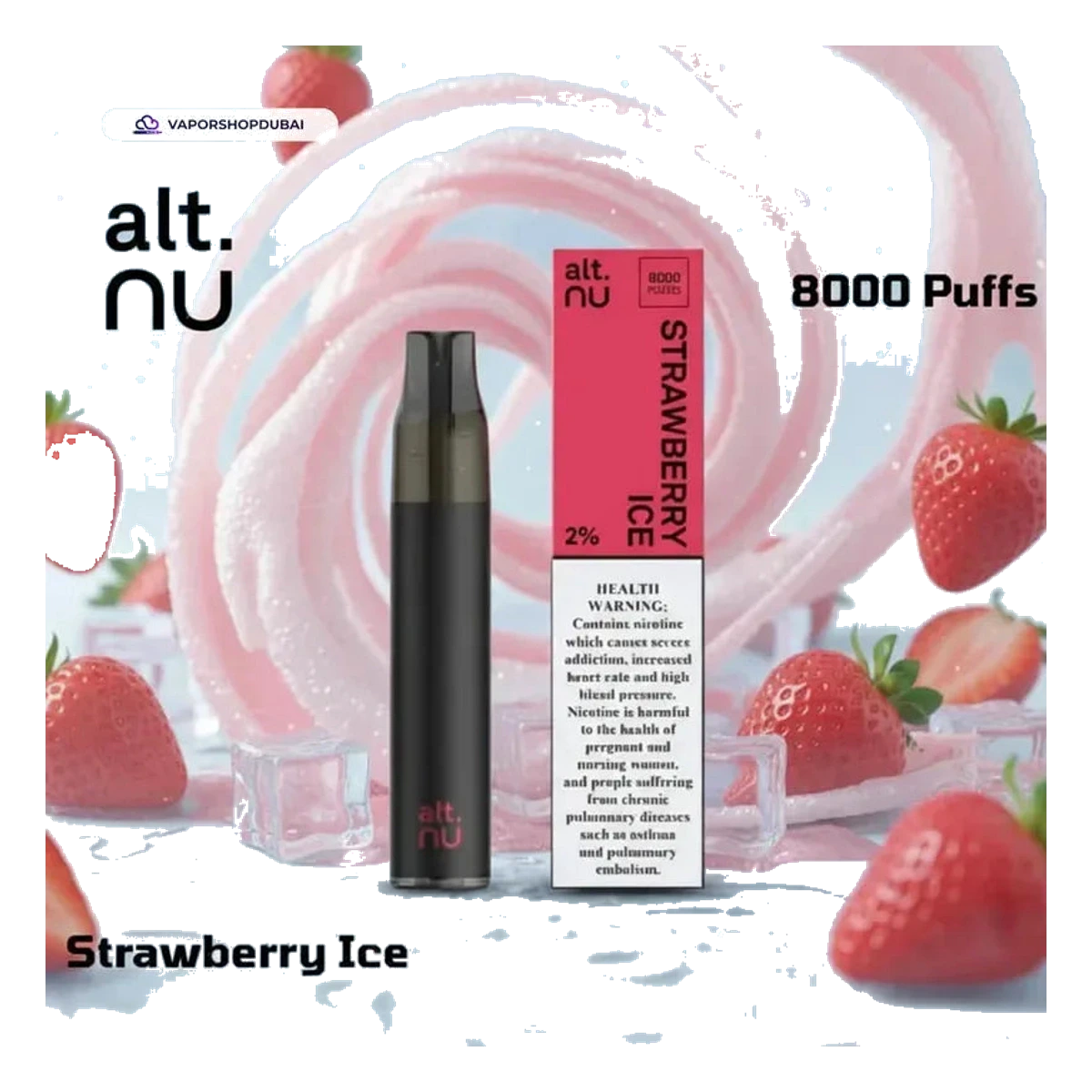 Alt Nu 8000 Puffs Disposable Vape 20mg best price UAE — ESMA certified