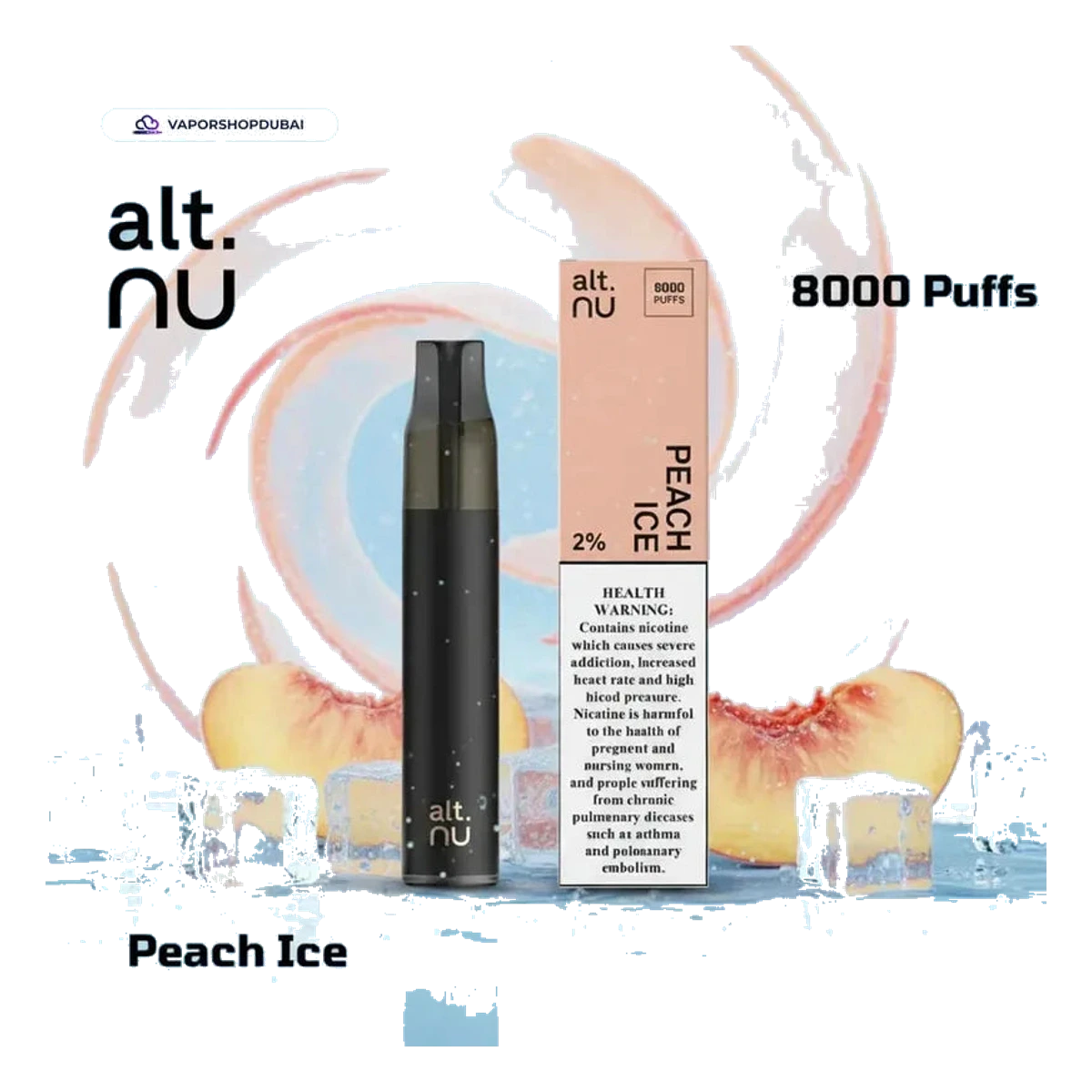 Alt Nu 8000 Puffs Disposable Vape 20mg UAE — Buy Dubai | Emirates Vapor