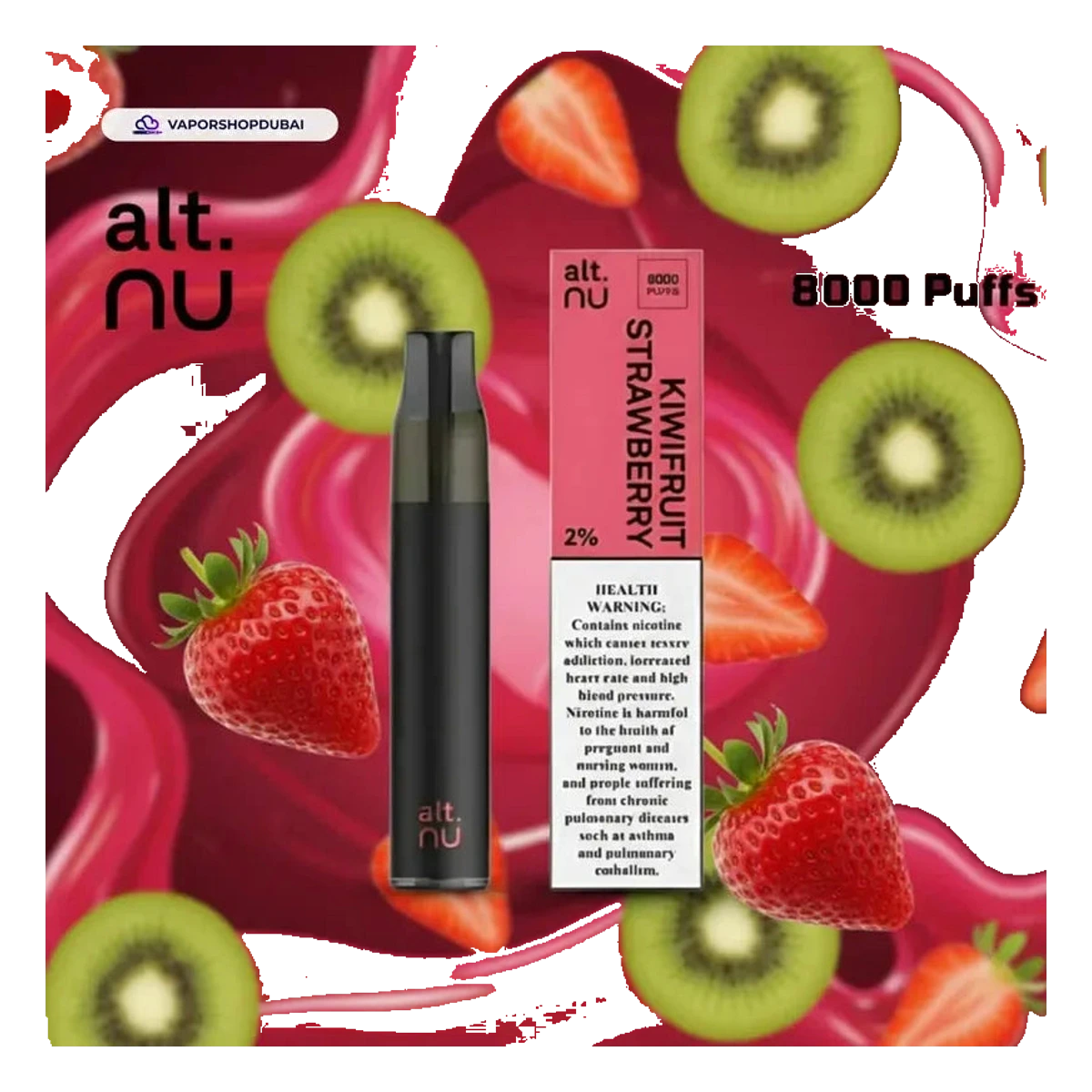 Alt Nu 8000 Puffs Disposable Vape 20mg flavors UAE | Emirates Vapor Dubai