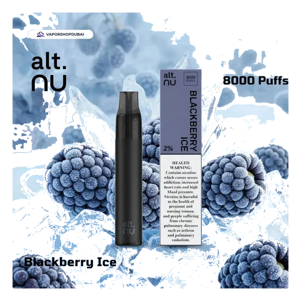 Alt Nu 8000 Puffs Disposable Vape 20mg best price UAE — ESMA certified
