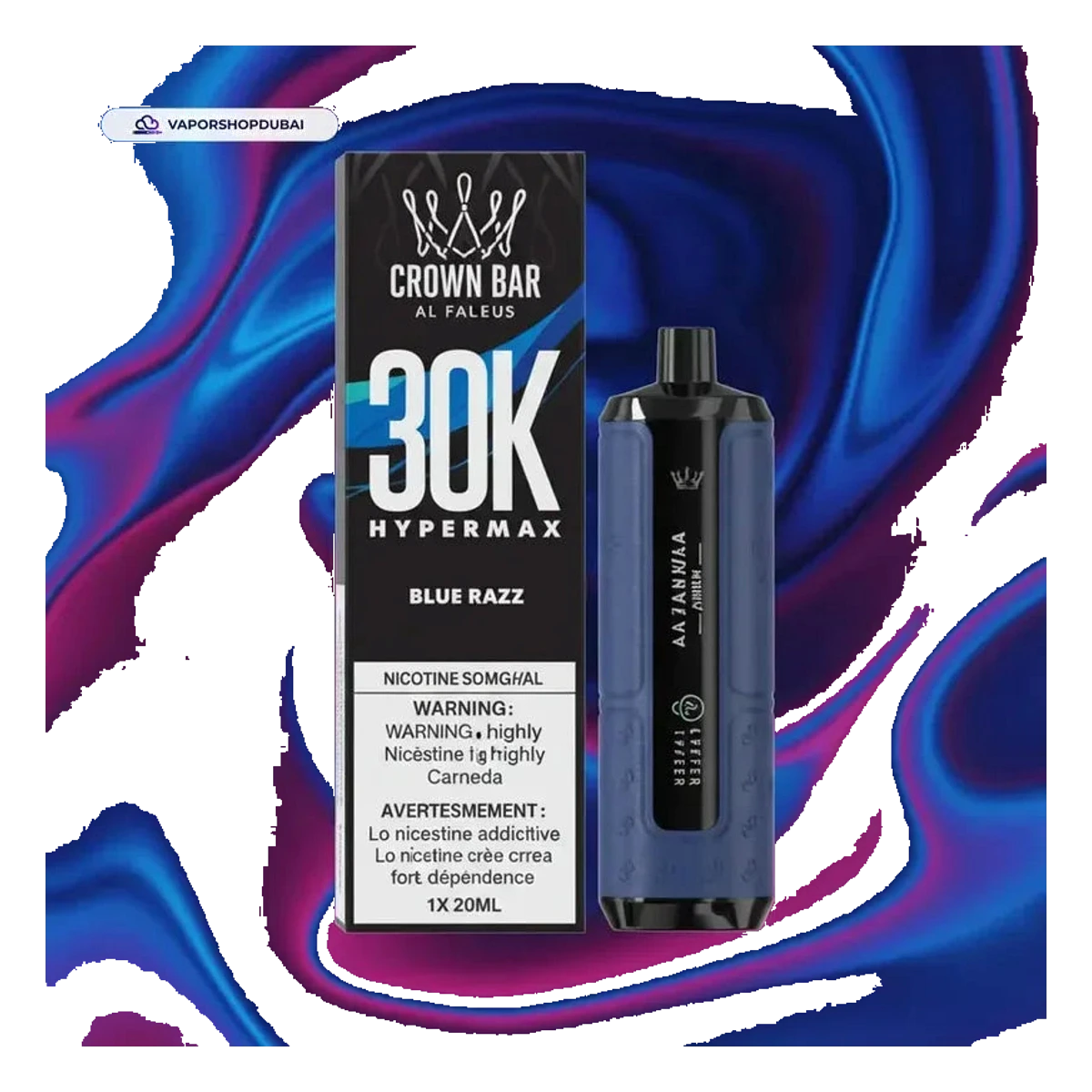 Buy AL FAKHER AL FAKHER Heypermax 30000 Puffs Disposable Vape Dubai same-day delivery