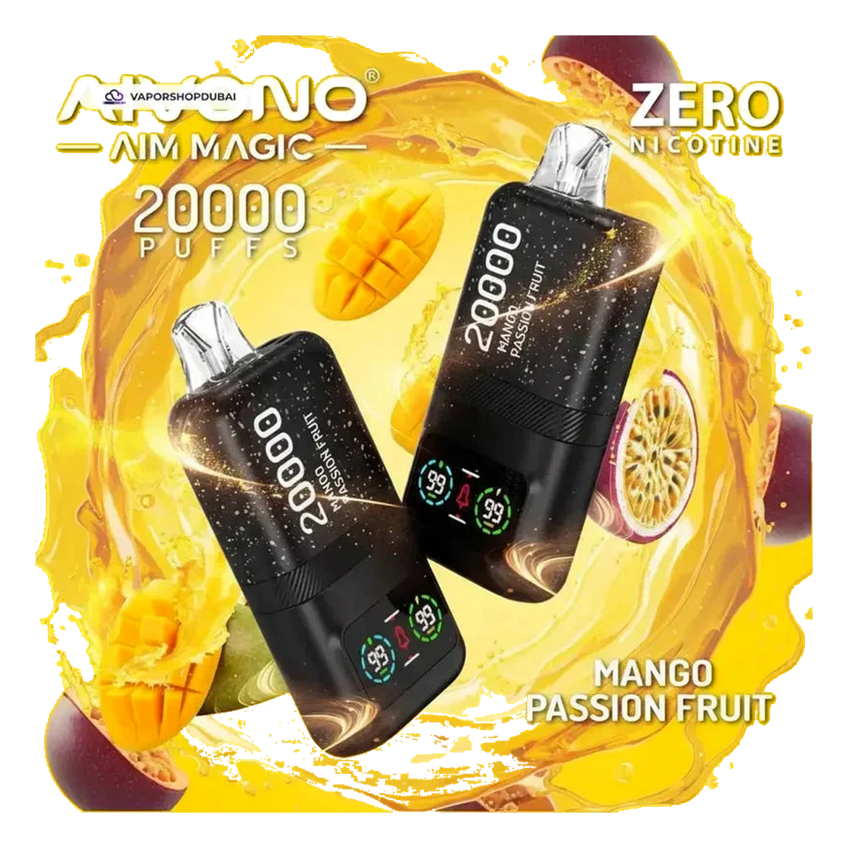 AIVONO Aim Magic 20000 Puff Zero Nicotine Disposable Vape In UAE | Emirates Vapor UAE