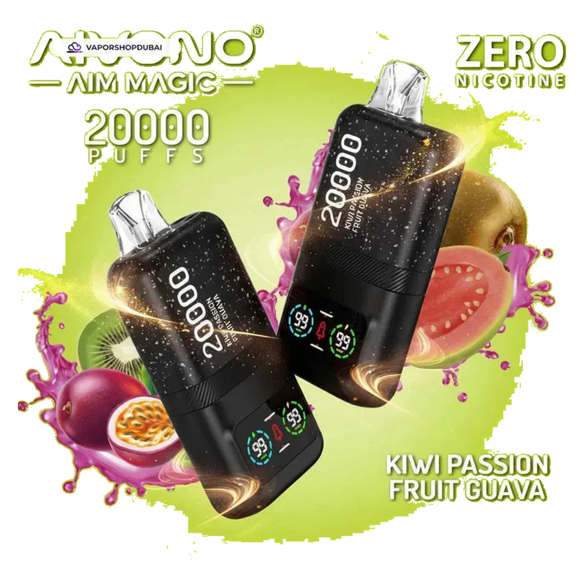 AIVONO Aim Magic 20000 Puff Zero Nicotine Disposable Vape In UAE | Emirates Vapor UAE