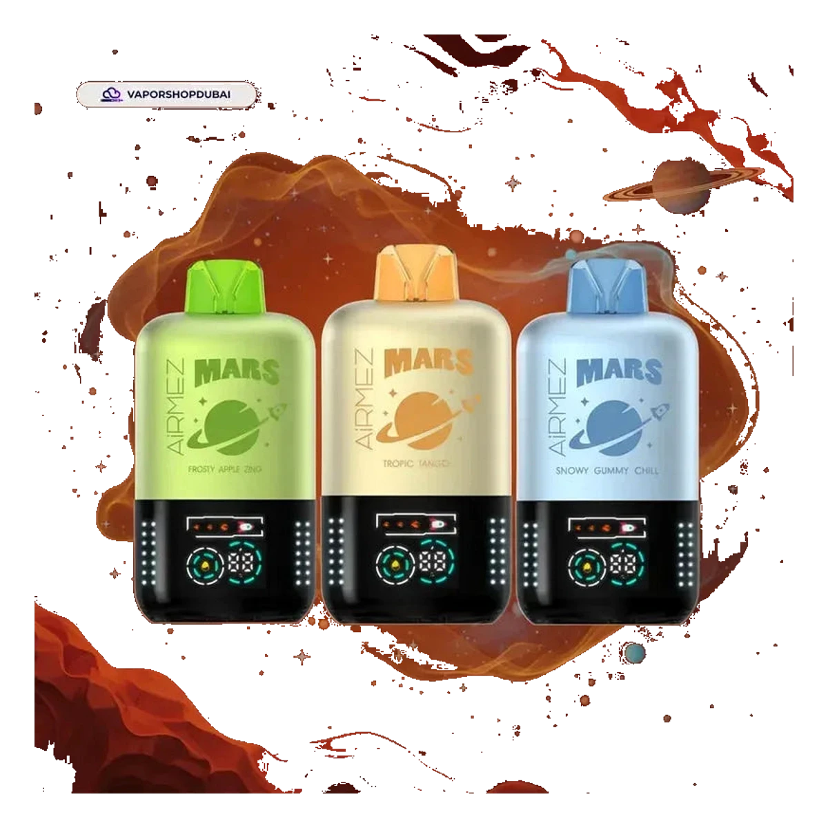AiRMEZ Mars 20000 Puffs Disposable Vape In UAE | Emirates Vapor UAE