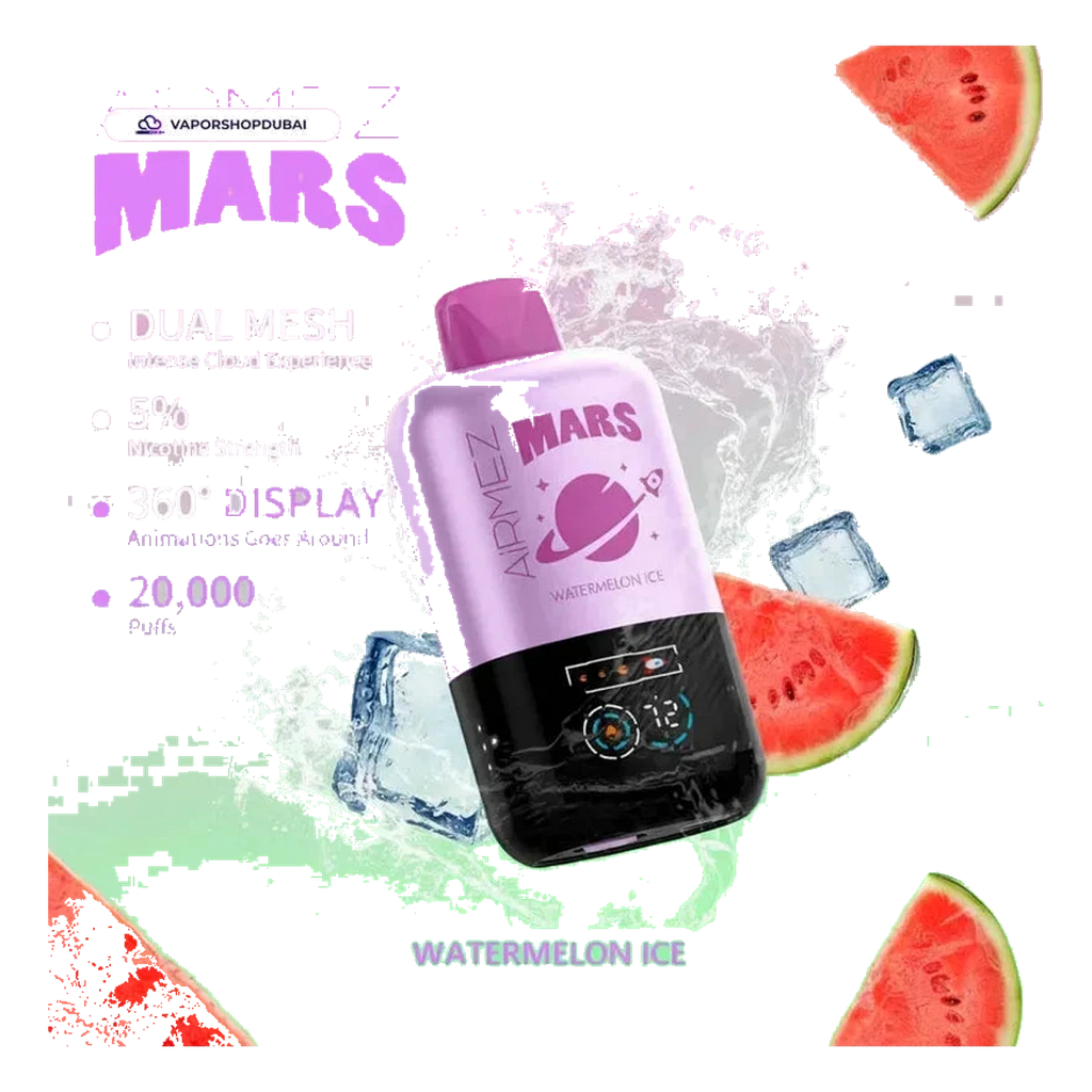 AiRMEZ Mars 20000 Puffs Disposable Vape flavors UAE | Emirates Vapor Dubai