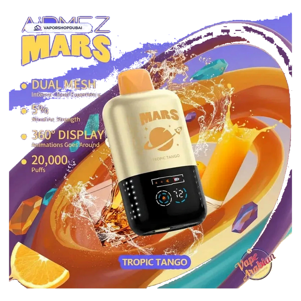 AiRMEZ Mars 20000 Puffs Disposable Vape In UAE | Emirates Vapor UAE