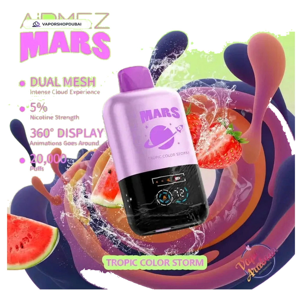 AiRMEZ Mars 20000 Puffs Disposable Vape In UAE | Emirates Vapor UAE