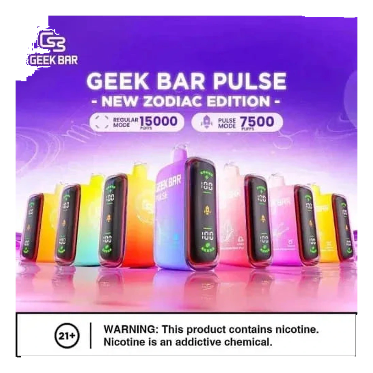 Geek Bar Pulse 15000 Puffs best price UAE — ESMA certified