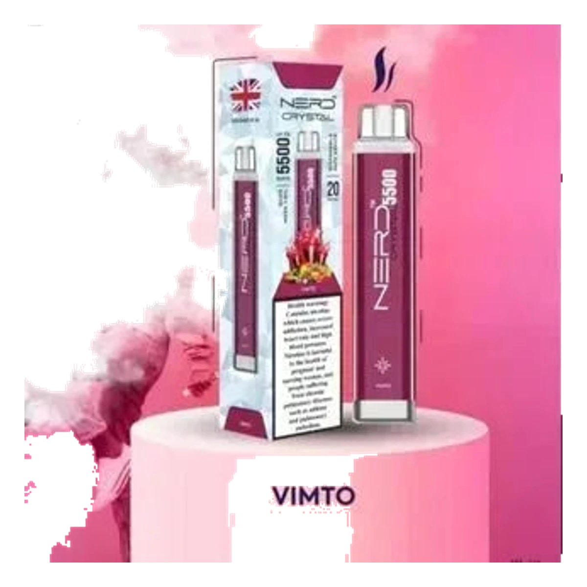 Nerd™ Crystal 5500 Puffs Uae — AED 50 | Emirates Vapor